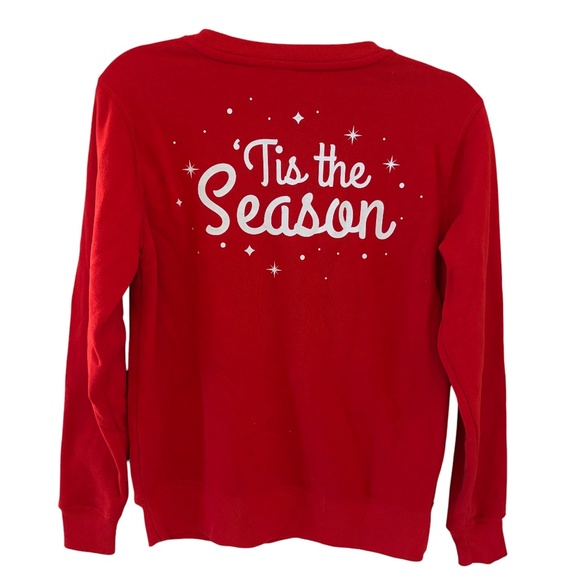 Coca-Cola Holiday Polar Bear Christmas Sweatshirt Red XS - Picture 4 of 8